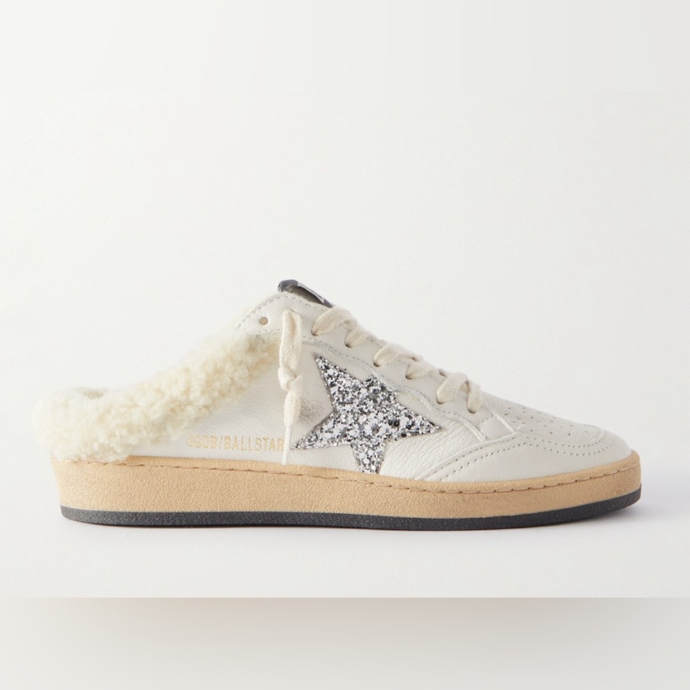 Golden Goose Ballstar Sabot Shearling Sneaker NIB, new in box